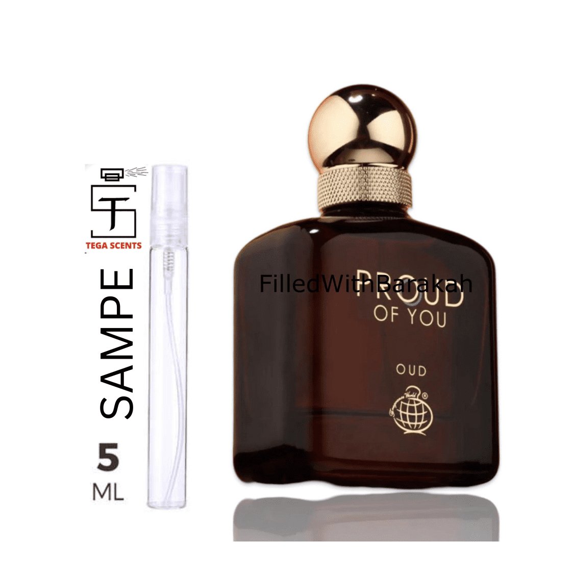 Proud Of You Oud by Fragrance World 5ml - Tega Scents